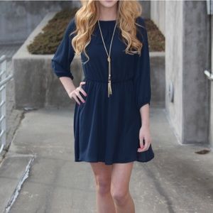 Blue Mini Dress